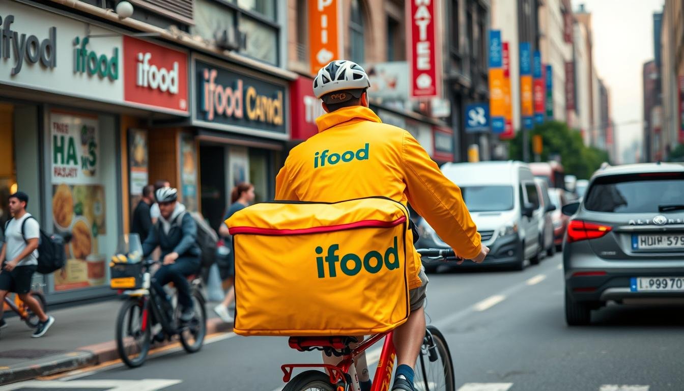 Seja um entregador do Ifood